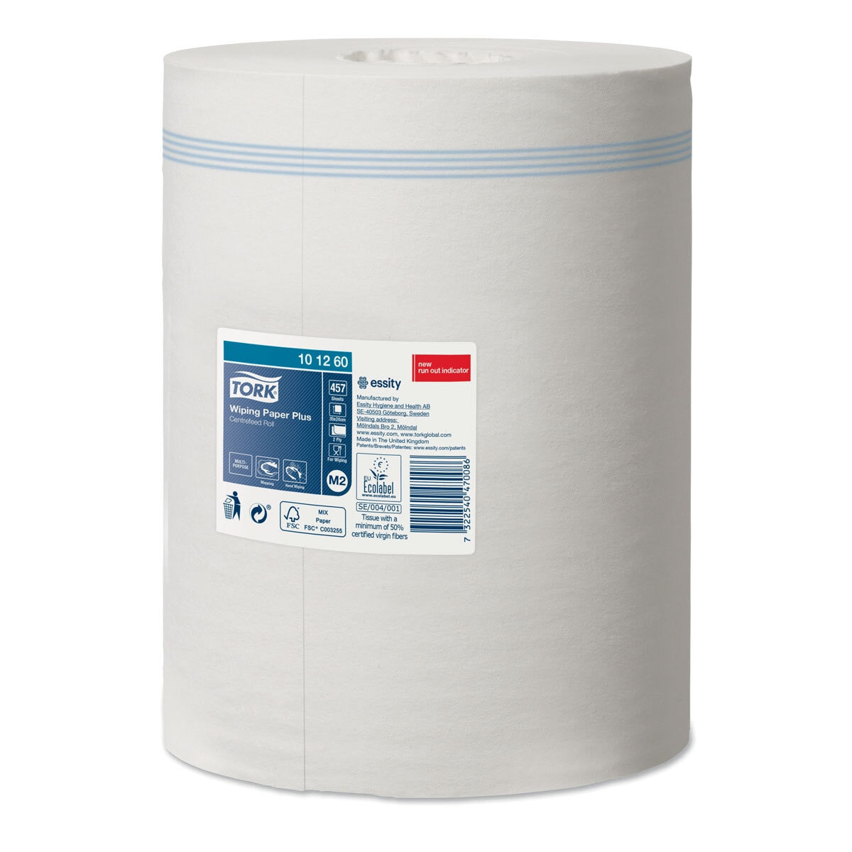 Tork Plus Centre Feed in White, 6 x 157.5m 87839