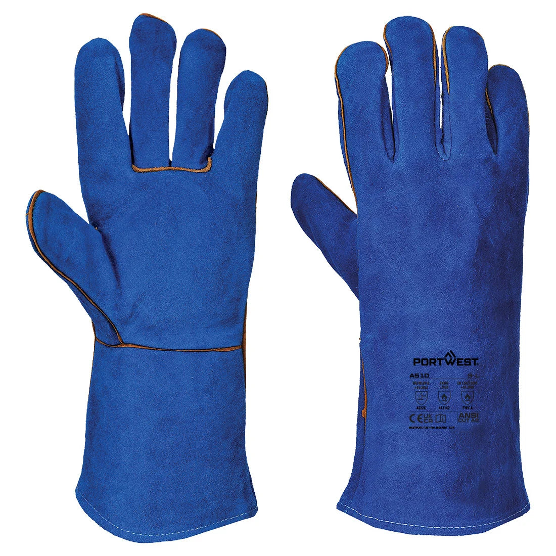 Portwest Welders 210 Split Leather Gauntlet