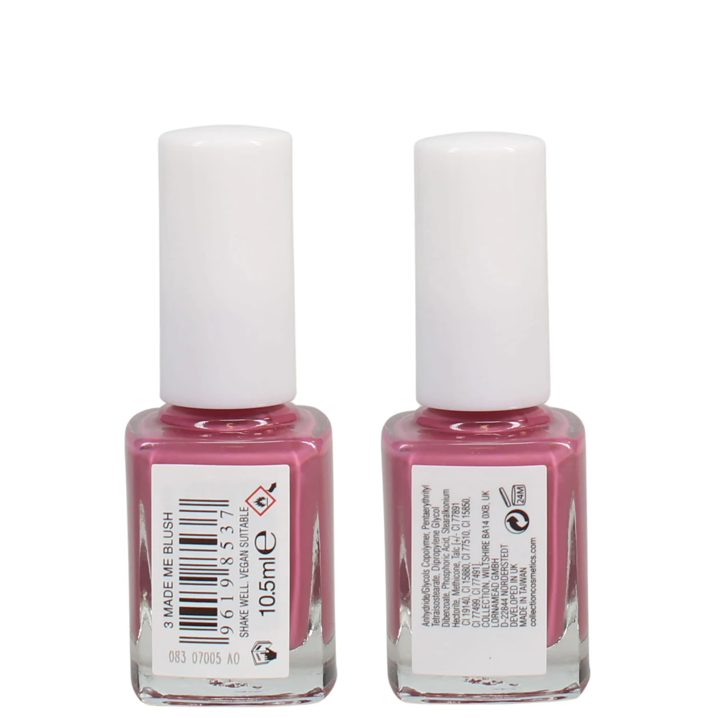 COLLECTION SPOTLIGHT SHINE GEL EFFECT 10.5ML NAIL POLISH MADE ME BLUSH COSCOL1118X