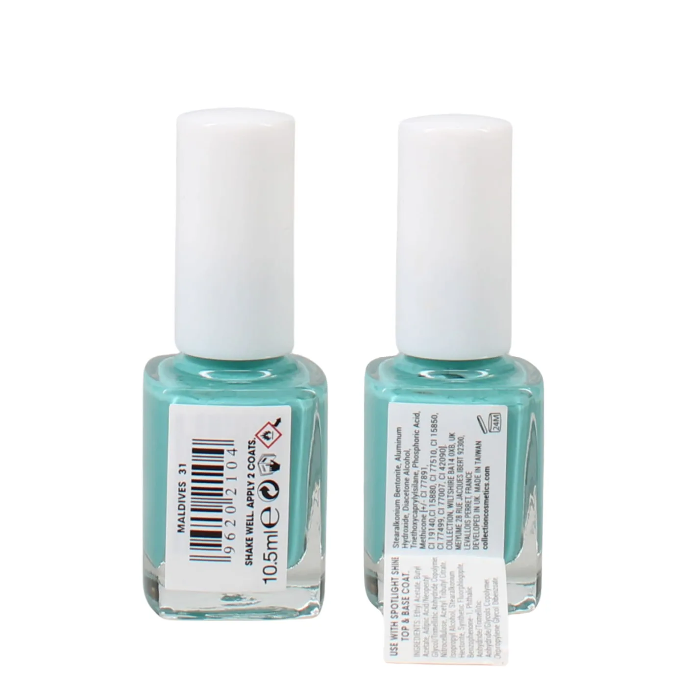 COLLECTION SPOTLIGHT SHINE 10.5ML NAIL POLISH MALDIVES COSCOL1212X