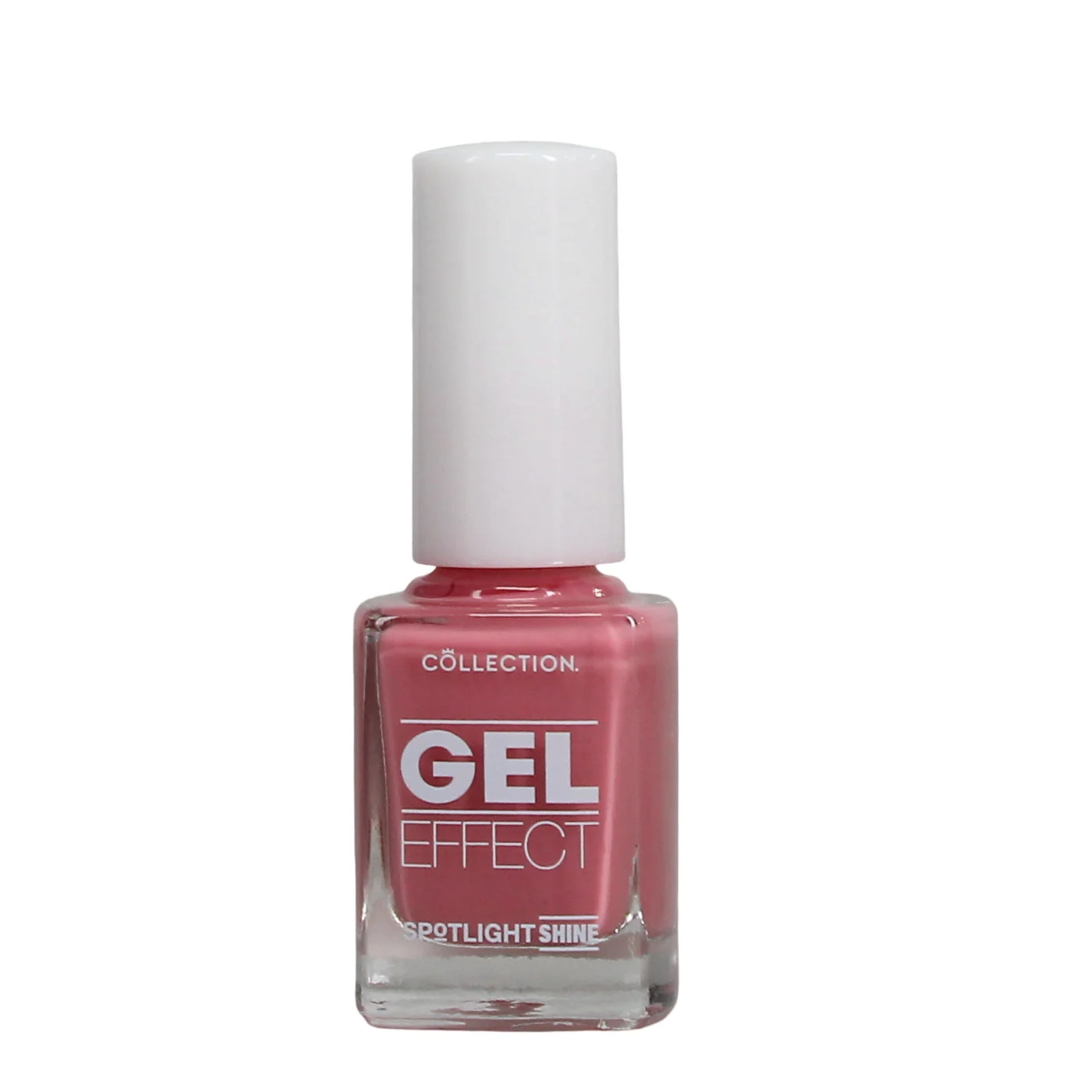 COLLECTION SPOTLIGHT SHINE GEL EFFECT 10.5ML NAIL POLISH FROSTED ROSE 25 COSCOL1582