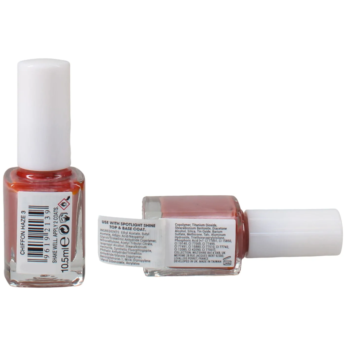 COLLECTION SPOTLIGHT SHINE 10.5ML NAIL POLISH CHIFFON HAZE COSCOL952X