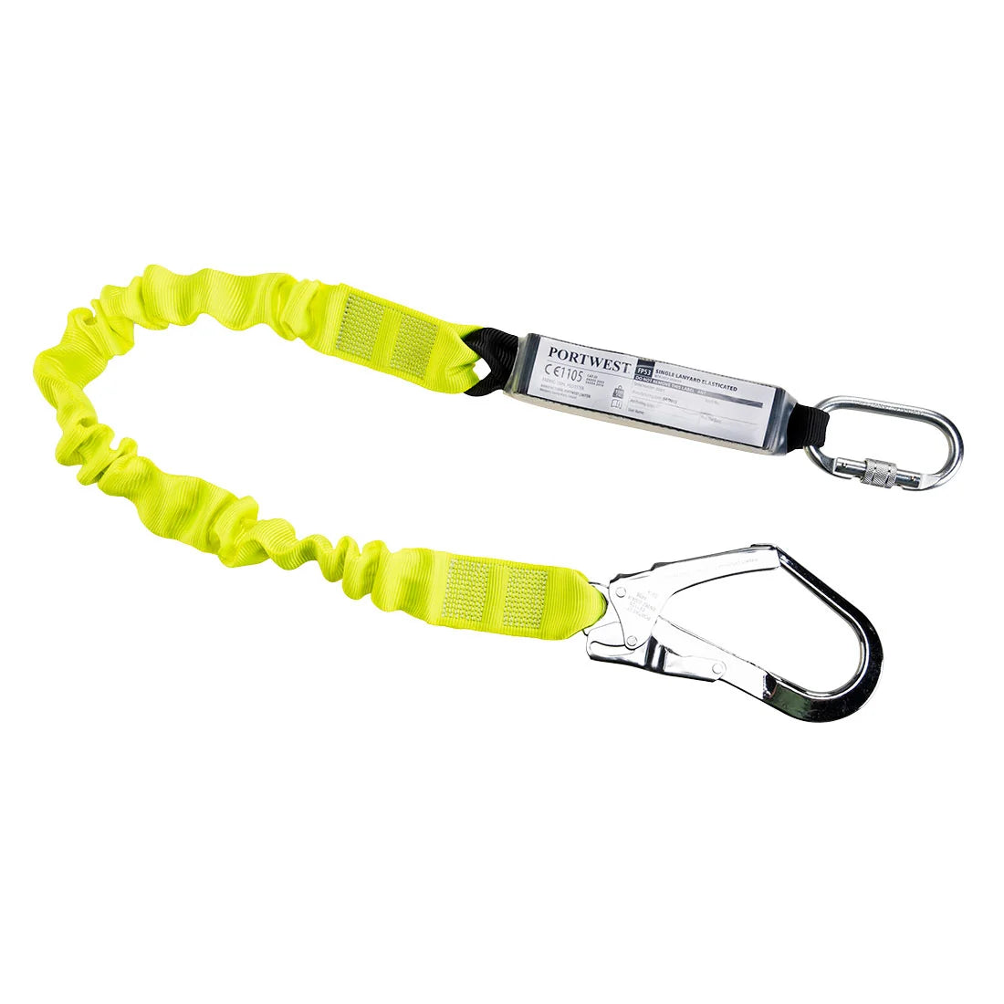 Portwest Single Elasticated 1.8m Lanyard With Shock Absorber FP53
