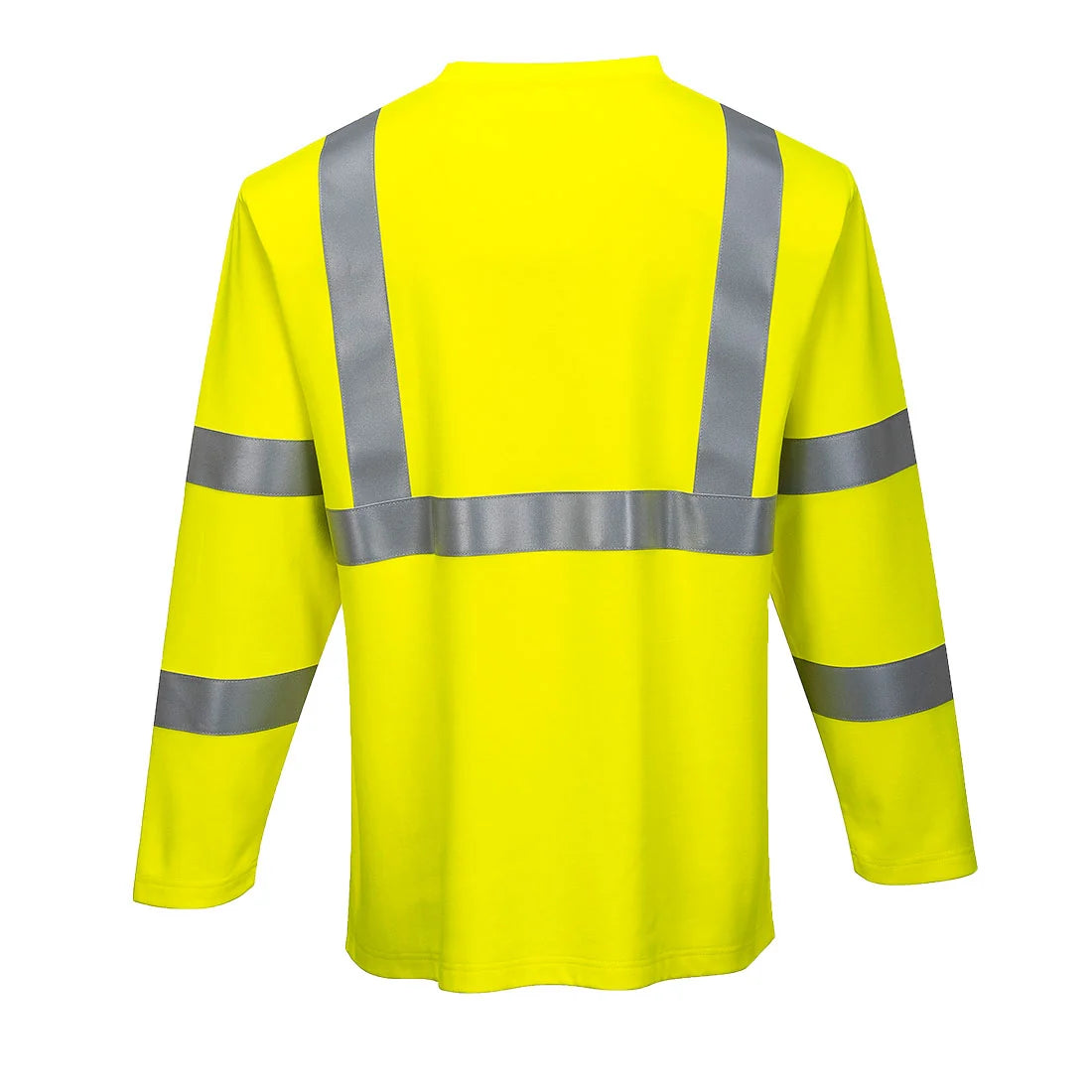 Portwest Modaflame Knit Hi-Vis FR Long Sleeve T-Shirt FR96