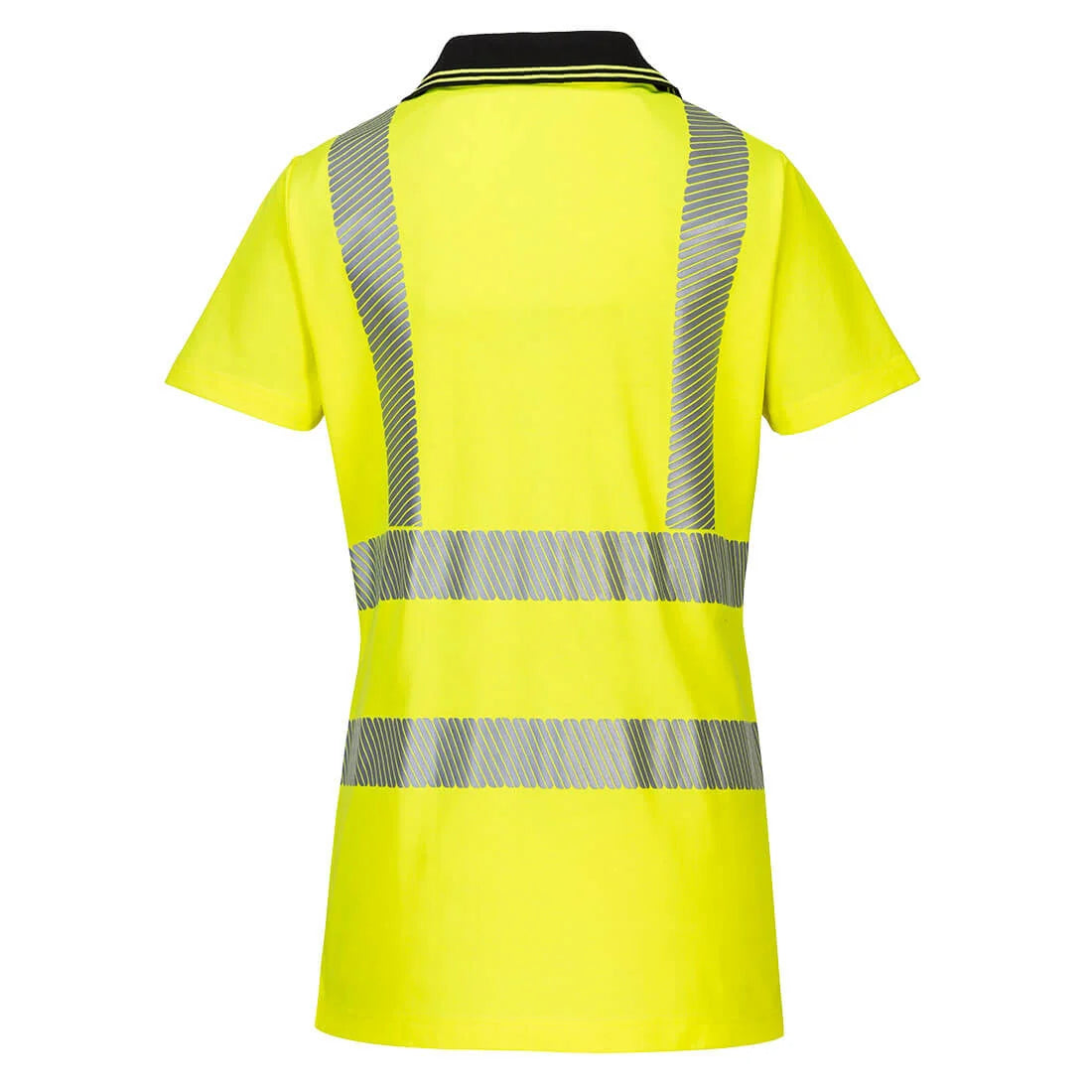 Portwest Hi-Vis Women's Cotton Comfort Pro Polo Shirt S/S LW72