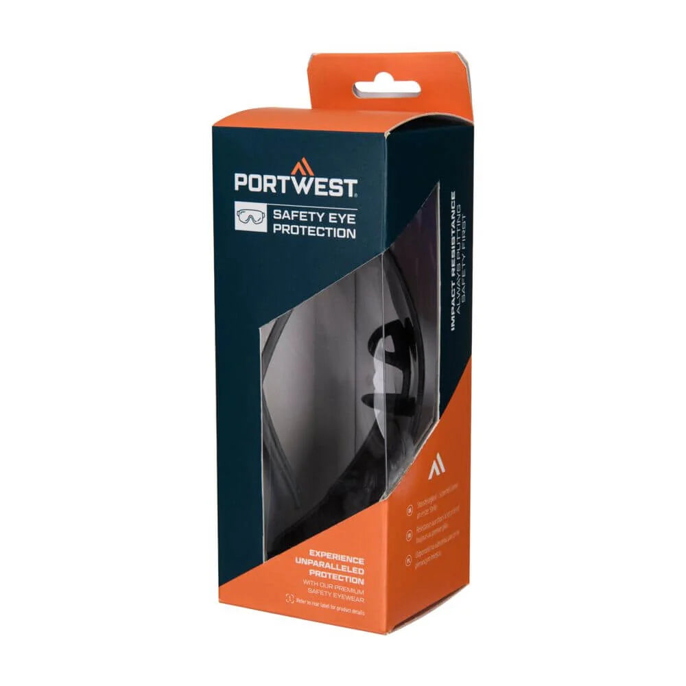 Portwest Sporty Shield Safety Glasses PT01