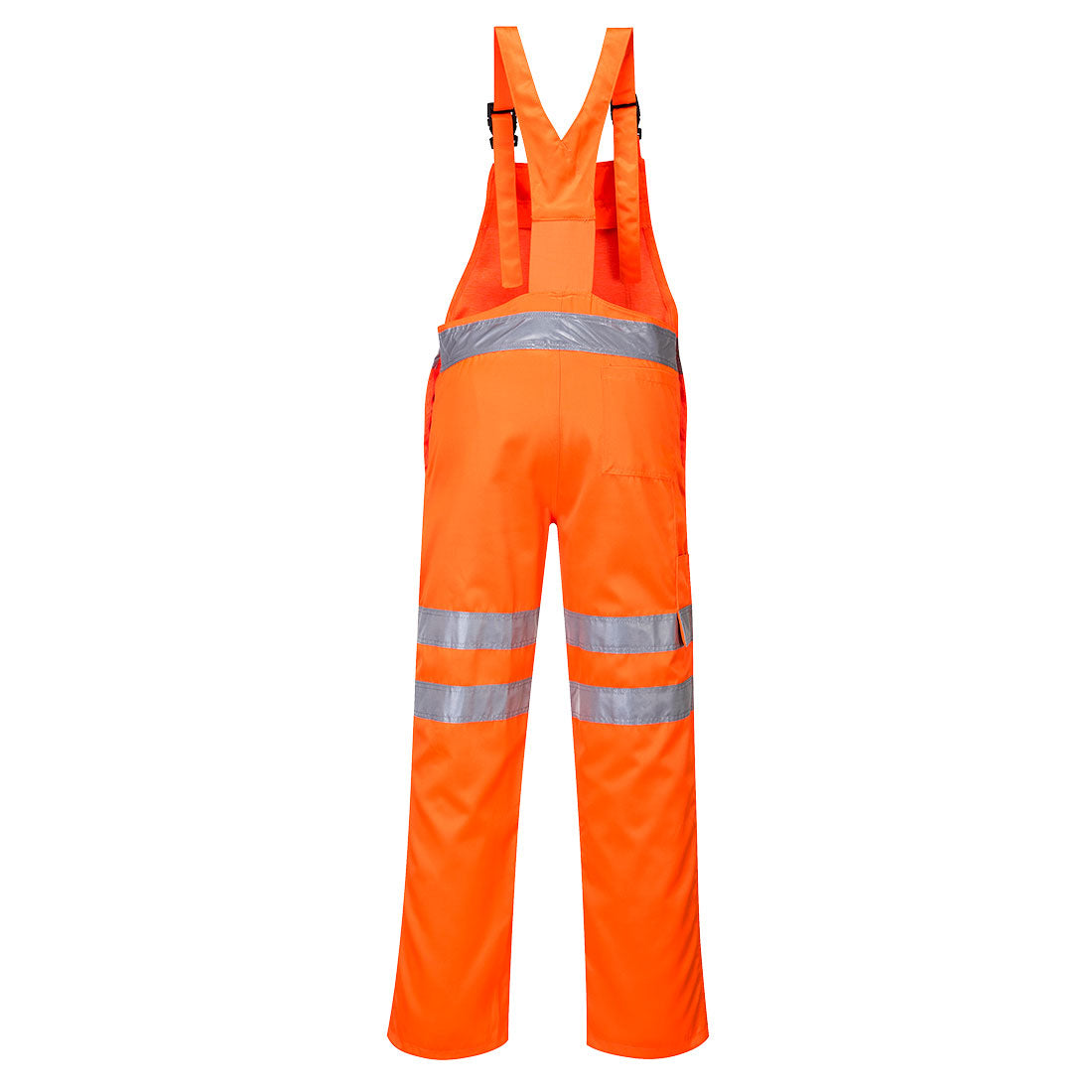 Portwest Hi-Vis Polycotton Service Bib and Brace Orange RT43