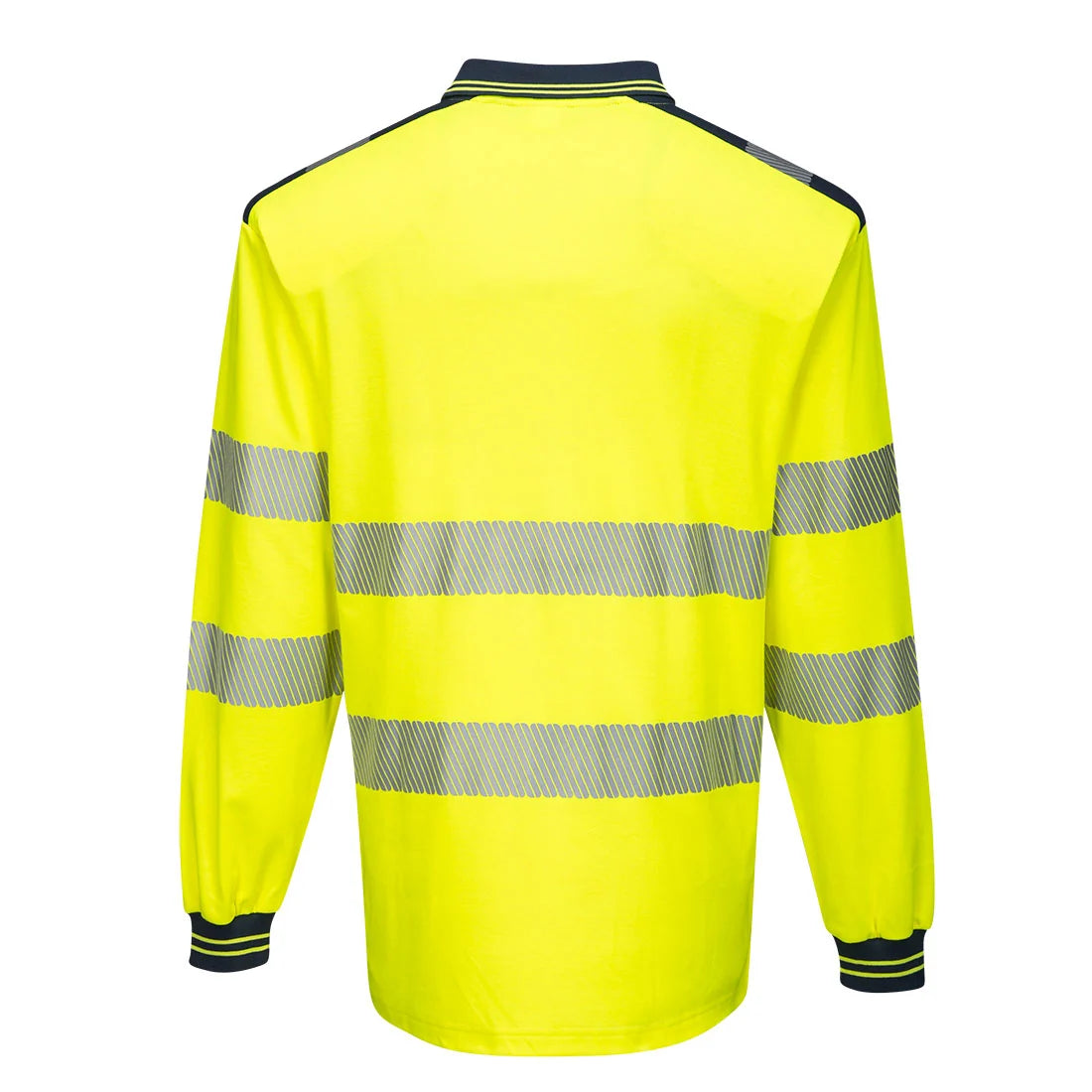 Portwest PW3 Hi-Vis Cotton Comfort Polo Shirt L/ T184