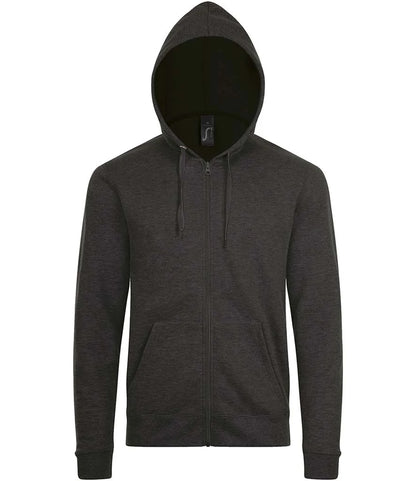 SOL'S Stone Zip Hooded Sweatshirt