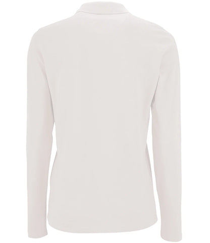SOL'S Ladies Perfect Long Sleeve Piqué Polo Shirt