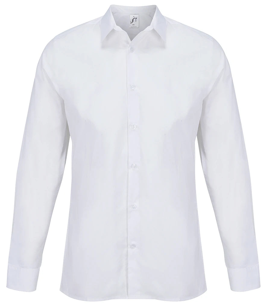 SOL'S Bailey Long Sleeve Poplin Shirt