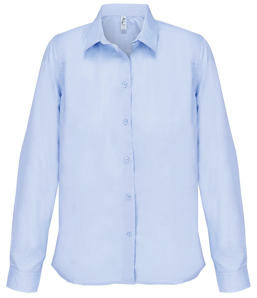 SOL'S Ladies Bailey Long Sleeve Poplin Shirt