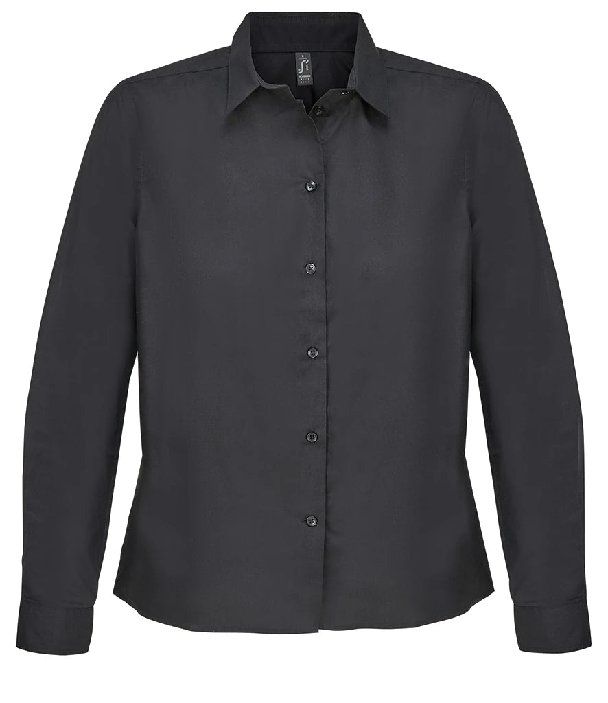 SOL'S Ladies Bailey Long Sleeve Poplin Shirt