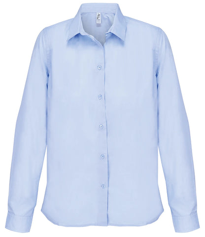 SOL'S Ladies Bailey Long Sleeve Poplin Shirt
