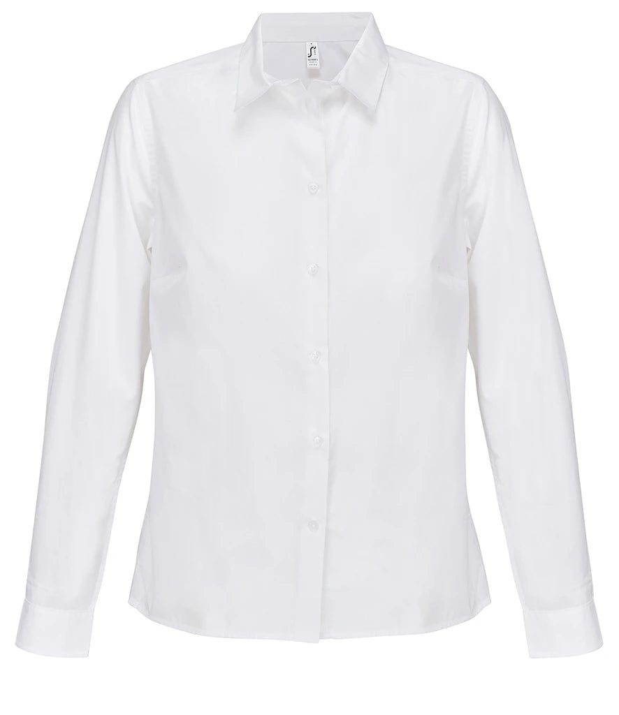SOL'S Ladies Bailey Long Sleeve Poplin Shirt