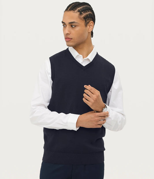 SOL'S Unisex Gentlemen Sleeveless Cotton Acrylic V Neck Sweater