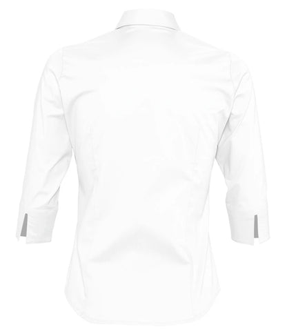 SOL'S Ladies Effect 3/4 Sleeve Fitted Shirt