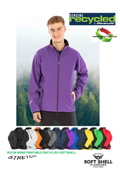 Result Core Printable Soft Shell Jacket (R231M) RS231M