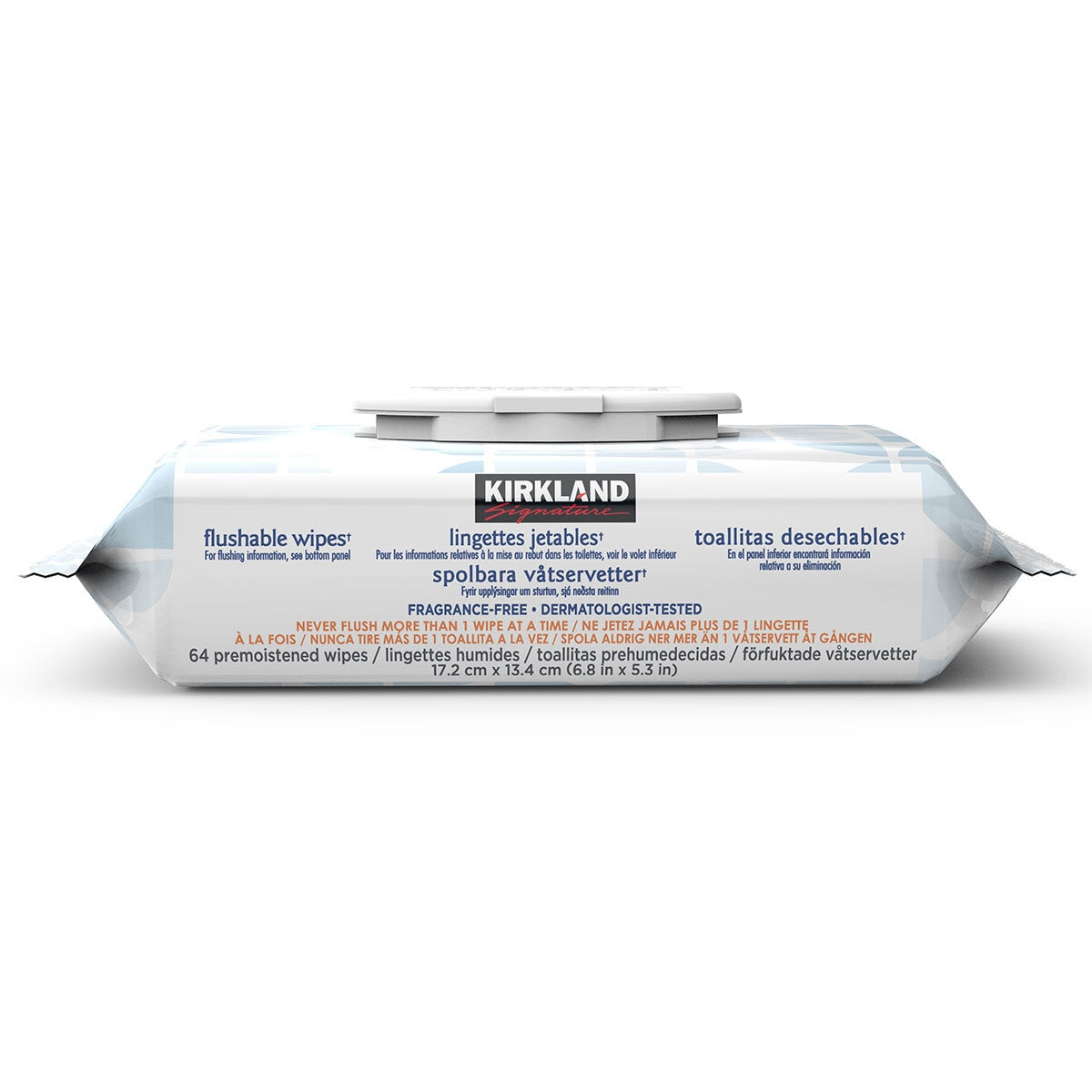 Kirkland Signature Moist Flushable Wipes, 640 Count | 1652990