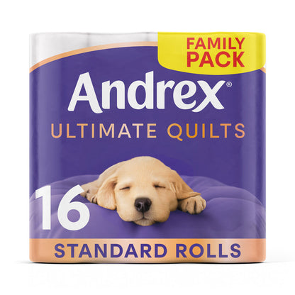 Andrex® Supreme Quilts 3-Ply Toilet Tissue, 3 x 16 Pack