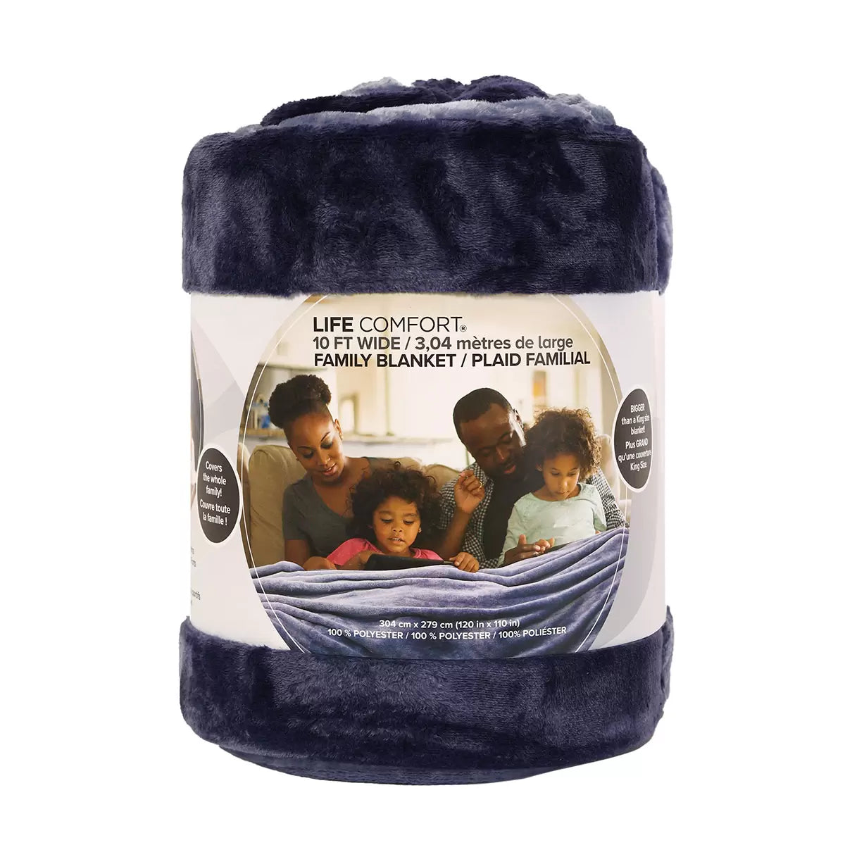 Life Comfort Oversized Family Blanket 304 x 279 cm