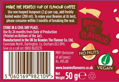 BEANIES 50G FLAVOUR COFFEE AMARETTO ALMOND FOBEA008