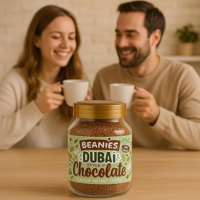 BEANIES 50G FLAVOUR COFFEE DUBAI CHOCOLATE FOBEA047