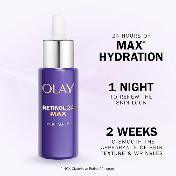 OLAY REGENERIST 40ML NIGHT SERUM RETINOL 24 MAX COSOLA357