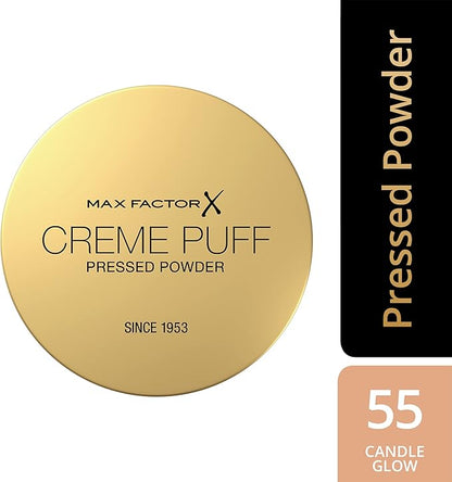 MAX FACTOR 14G CREME PUFF CANDLE GLOW 55 COSMAX1232A