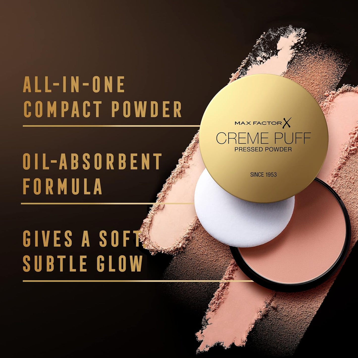 MAX FACTOR 14G CREME PUFF CANDLE GLOW 55 COSMAX1232A