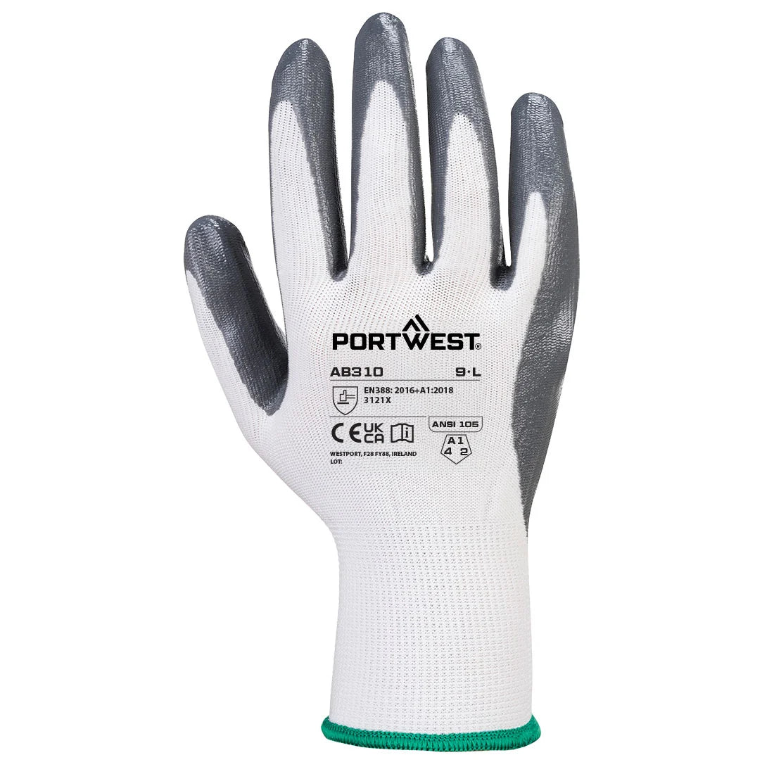 Portwest Grip 13 Nitrile Essential Multipack (Pk 12)  AB310