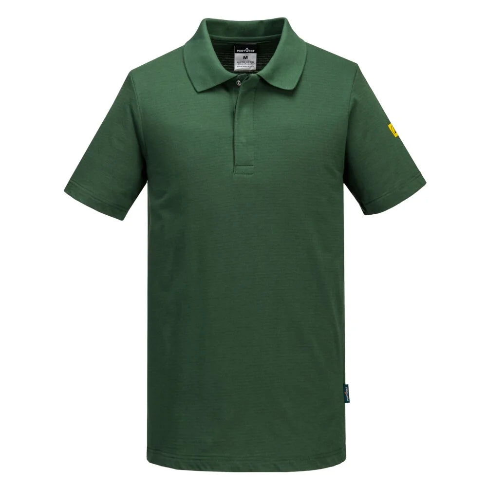 Portwest Anti-Static ESD Polo Shirt S/S  AS21