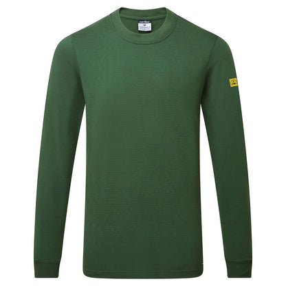 Portwest Anti-Static ESD T-Shirt L/S AS22