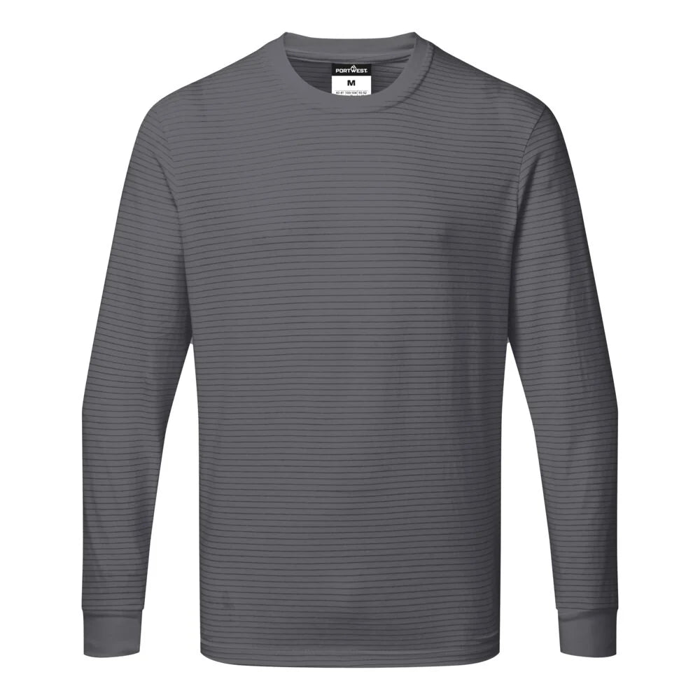 Portwest Anti-Static ESD T-Shirt L/S AS22