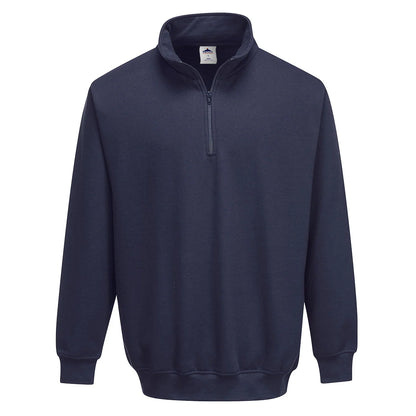 Portwest Sorrento 1/4 Zip Neck Sweatshirt B309
