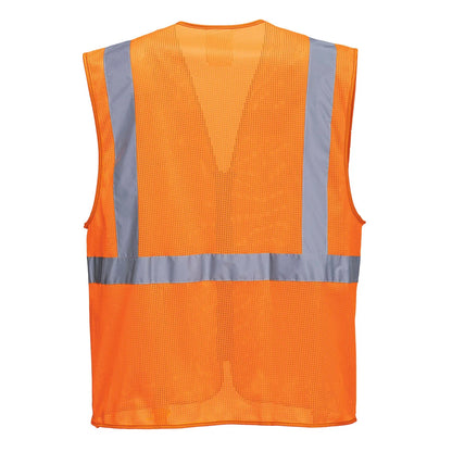Portwest Athens Hi-Vis Mesh Executive Vest C376