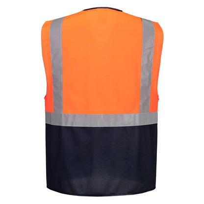 Portwest Warsaw Hi-Vis Contrast Executive Vest