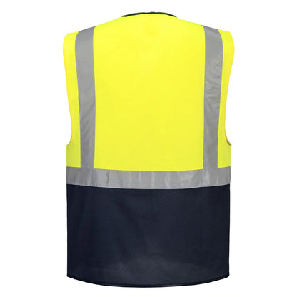 Portwest Warsaw Hi-Vis Contrast Executive Vest