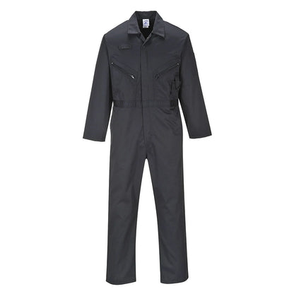 Portwest Liverpool Zip Coverall Work Welder Mechanic Boiler Suit Zipped  C813