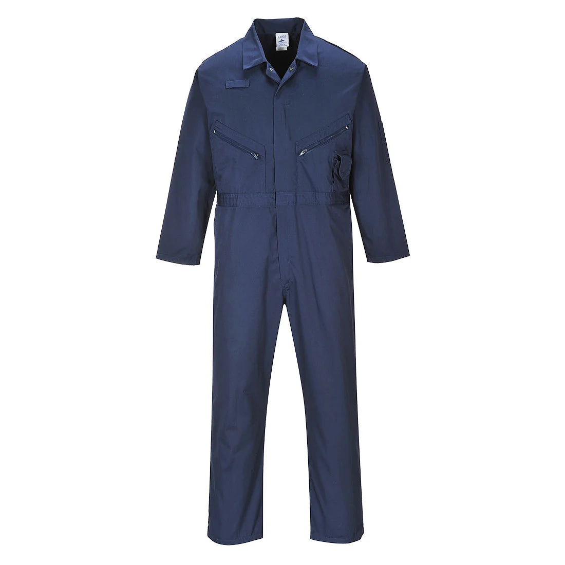 Portwest Liverpool Zip Coverall Work Welder Mechanic Boiler Suit Zipped  C813