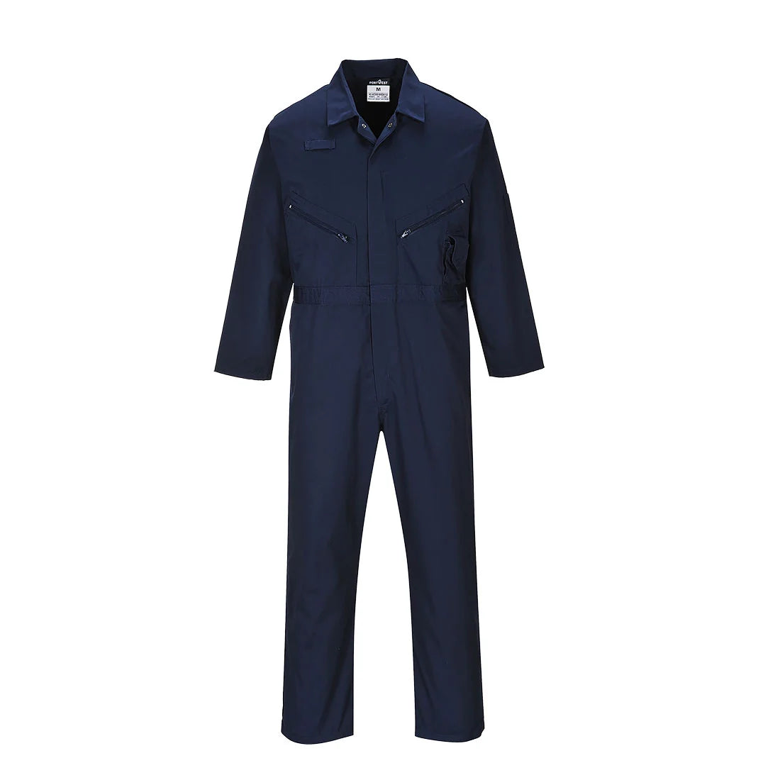 Portwest Liverpool Zip Coverall Work Welder Mechanic Boiler Suit Zipped  C813