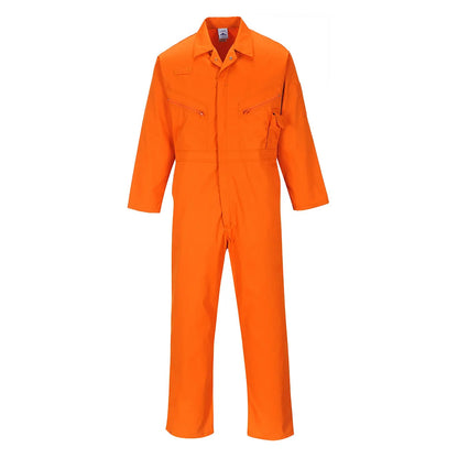 Portwest Liverpool Zip Coverall Work Welder Mechanic Boiler Suit Zipped  C813