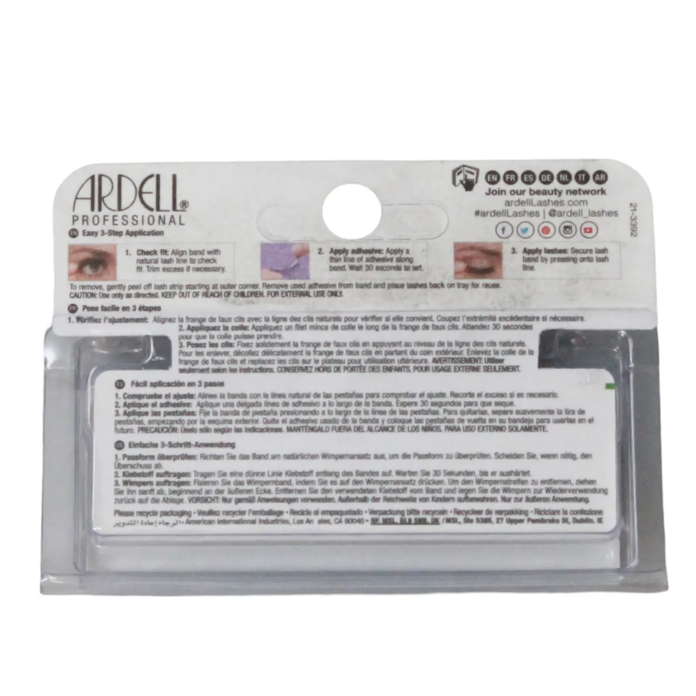 ARDELL DEMI PIXIES LASHES BROWN COSARD071