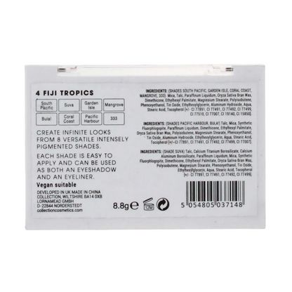COLLECTION EYESHADOW PALETTE FIJI TROPICS COSCOL1210X