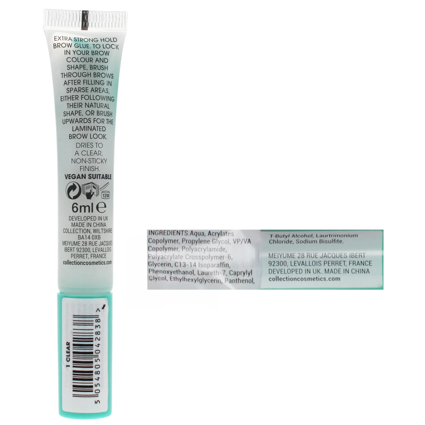 COLLECTION 6ML POWER HOLD FREEZING BROW GLUE COSCOL1363