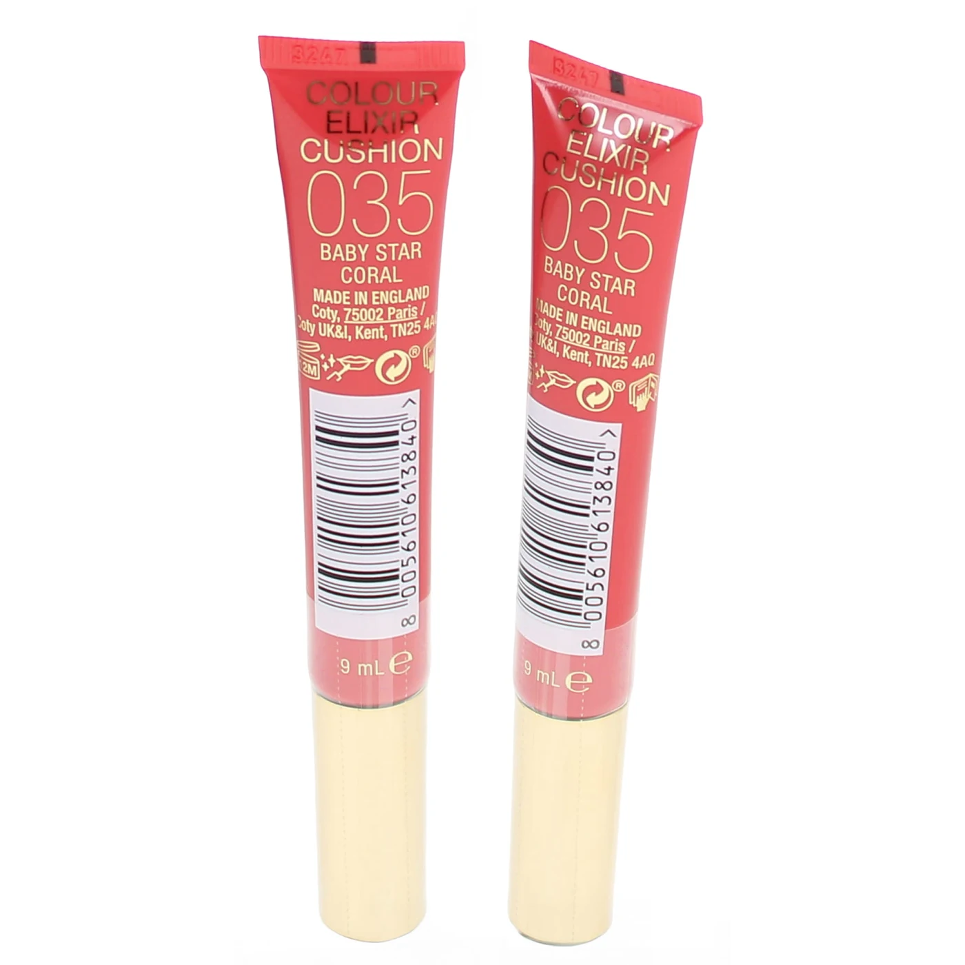 MAX FACTOR COLOUR ELIXIR LIP CUSHION GLOSS BABY STAR CORAL COSMAX1445
