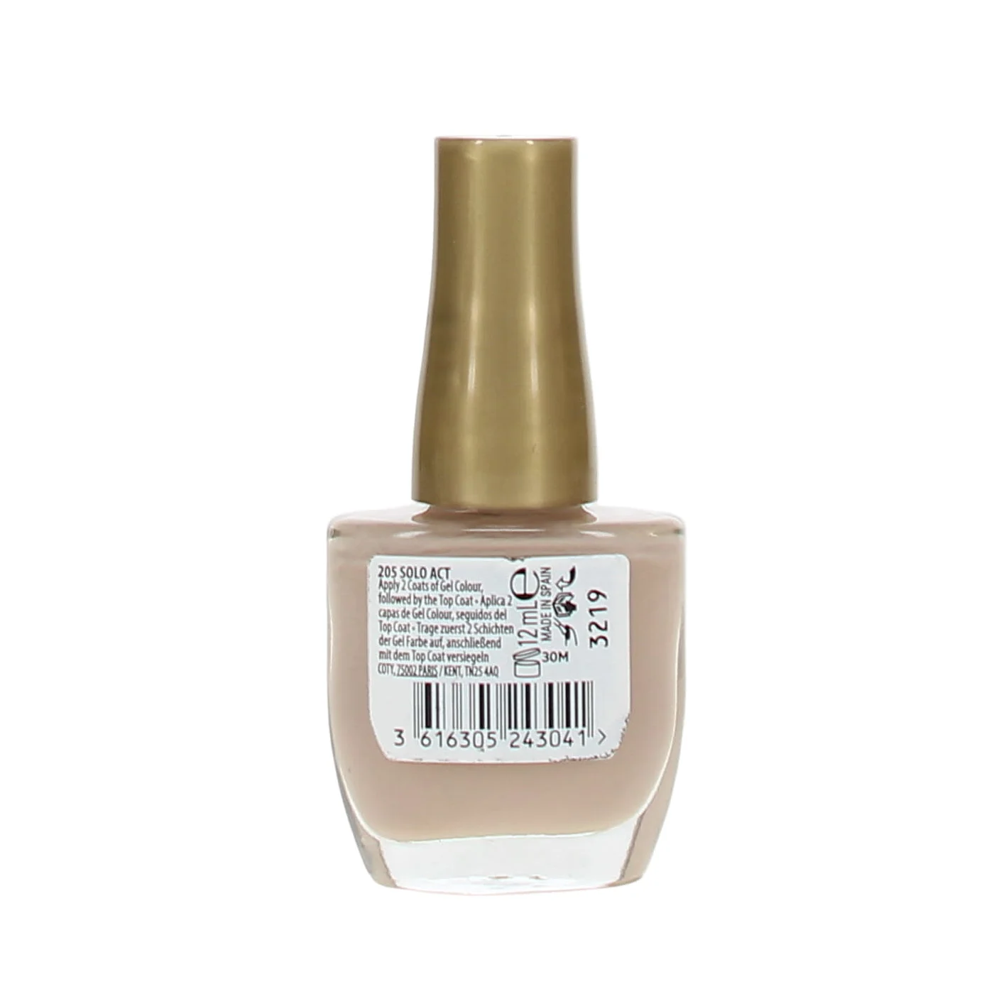 MAX FACTOR NAILFINITY NAIL POLISH SOLO ACT COSMAX1491