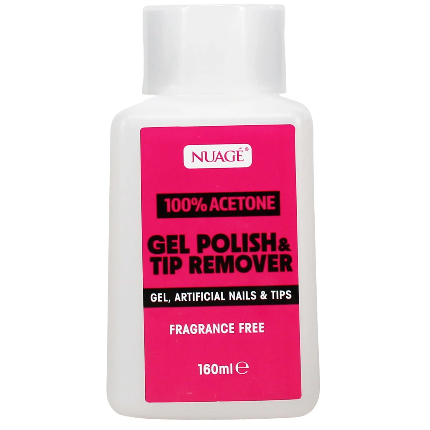 NUAGE 160ML GEL POLISH & TIP REMOVER COSNUA007