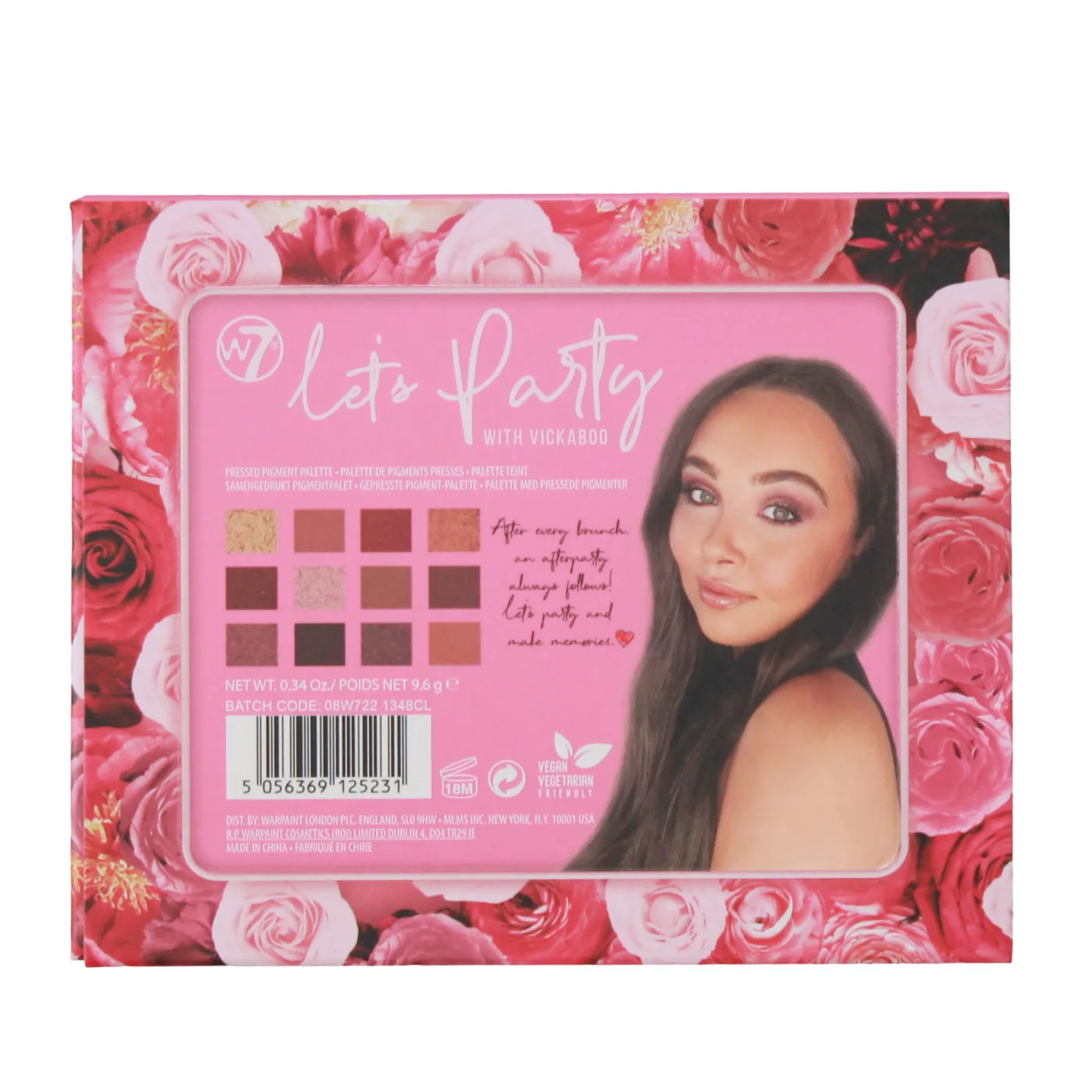 W7 LET'S PARTY EYESHADOW PALETTE COSWSE114