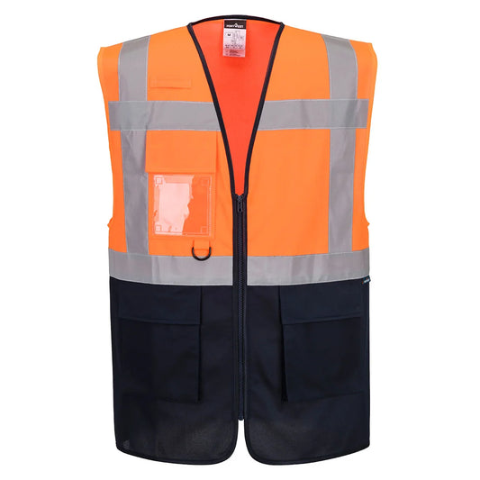 Portwest ES1 Essential Hi-Vis Contrast Executive Vest ES076